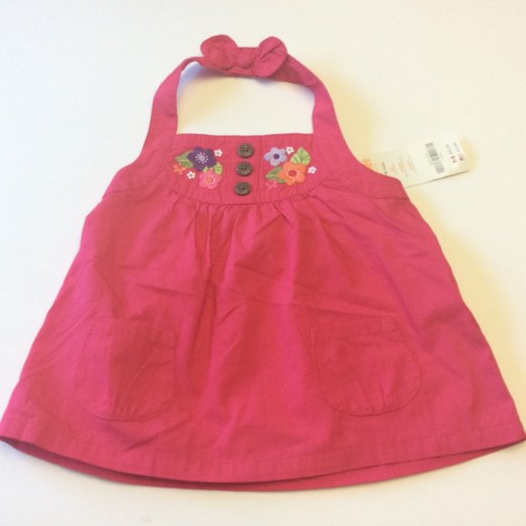 GYMBOREE NWT PINK SUMMER DRESS 12-18 MOS - Picture 1 of 3